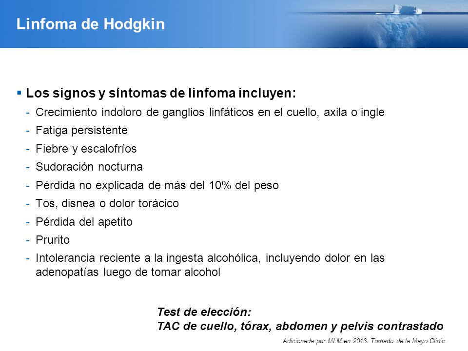 pérdida de peso sudoraciones nocturnas picazón